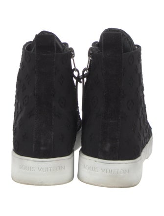 Louis Vuitton LV Monogram Suede Sock Sneakers