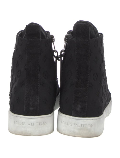 Louis Vuitton LV Monogram Suede Sock Sneakers