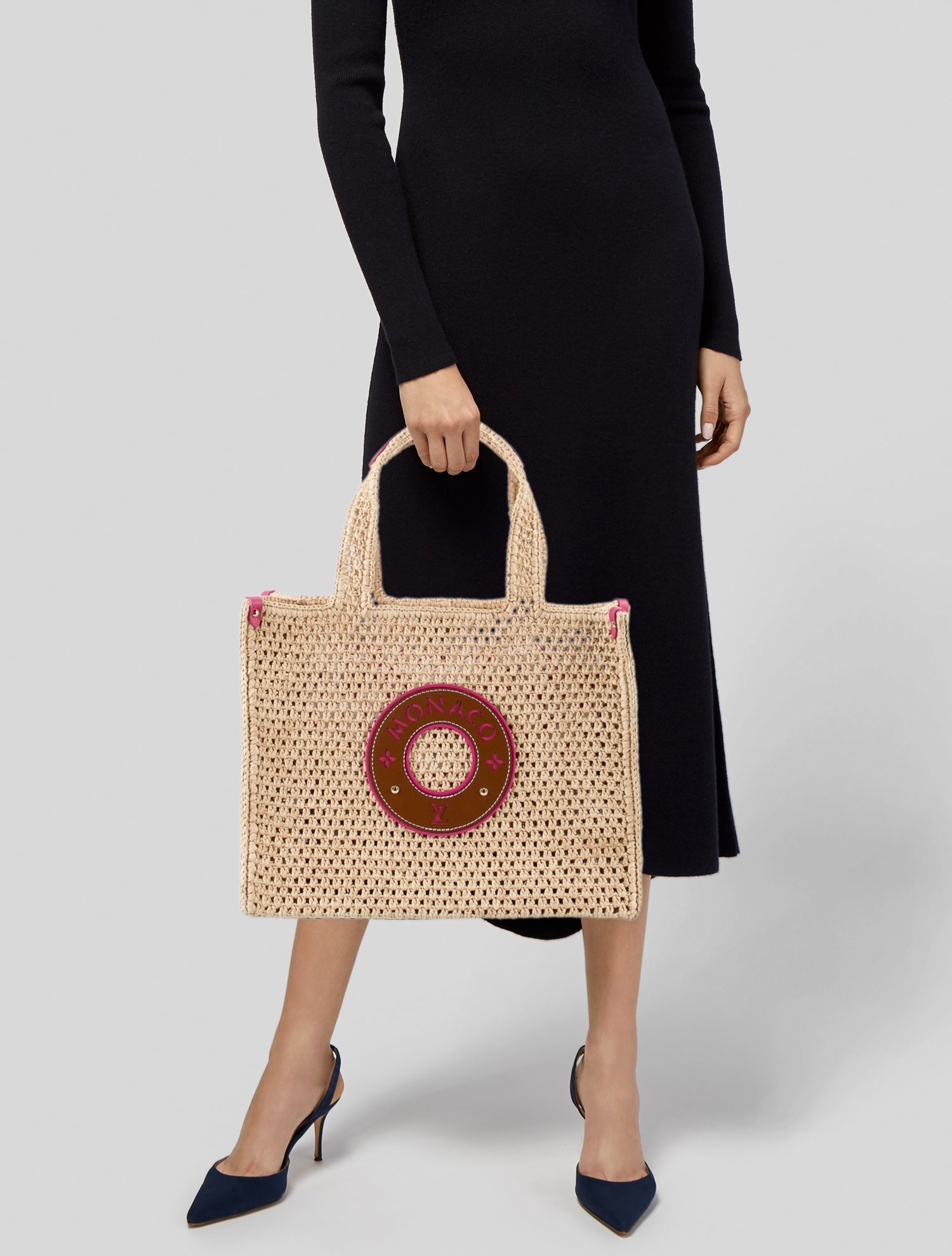 Louis Vuitton Raffia OnTheGo MM