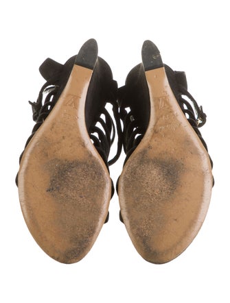 Louis Vuitton Suede Gladiator Sandals