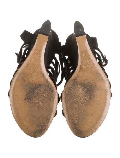 Louis Vuitton Suede Gladiator Sandals
