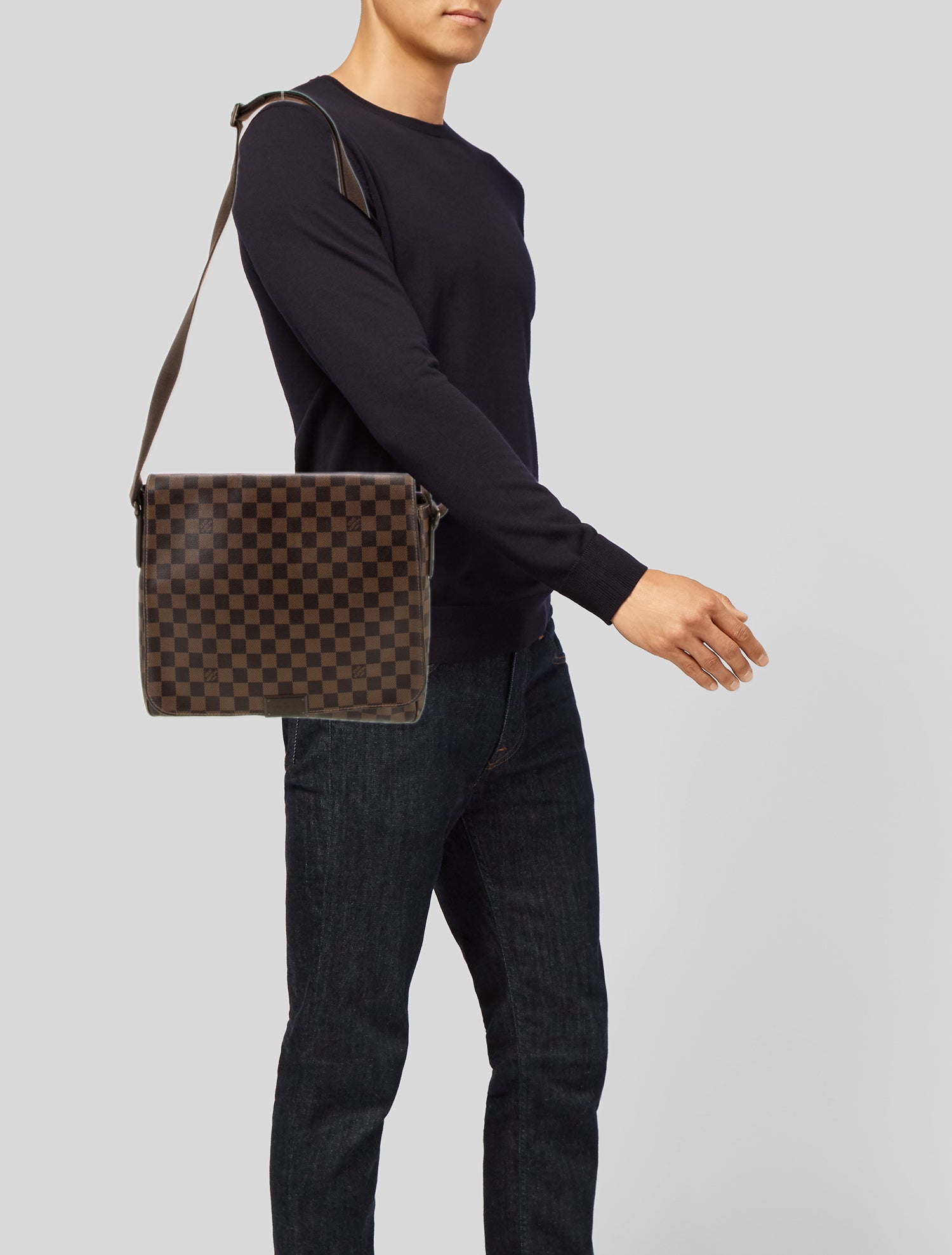 Louis Vuitton Damier Ebene Messenger Bag