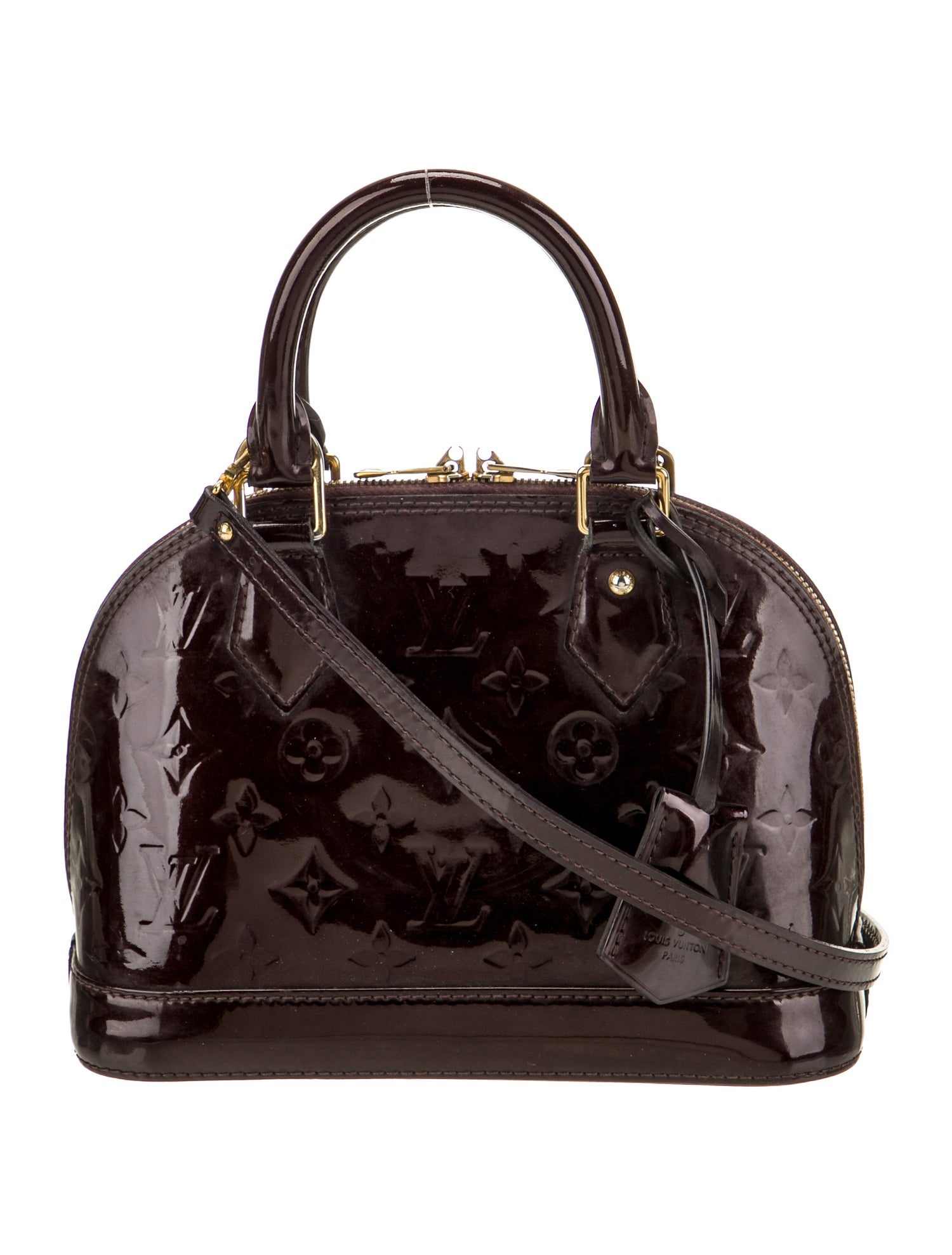 Louis Vuitton Monogram Vernis Alma BB