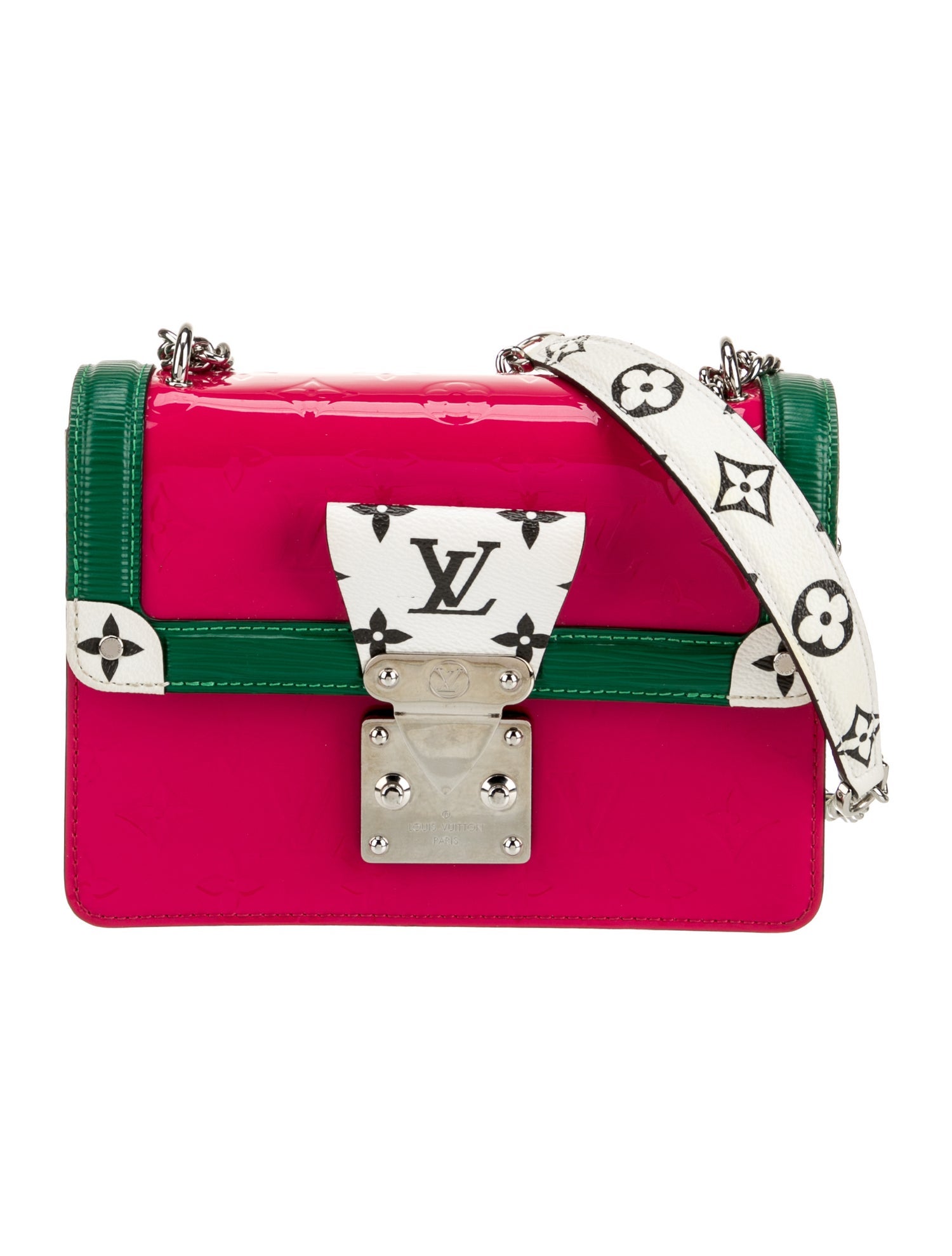 Louis Vuitton Patent Leather Crossbody Bag