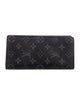 Louis Vuitton Monogram Eclipse Coated Canvas Brazza Wallet