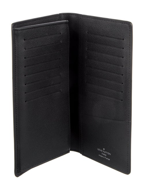 Louis Vuitton Monogram Eclipse Coated Canvas Brazza Wallet