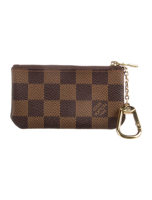 Louis Vuitton 2008 Damier Ebene Pattern Key Holder