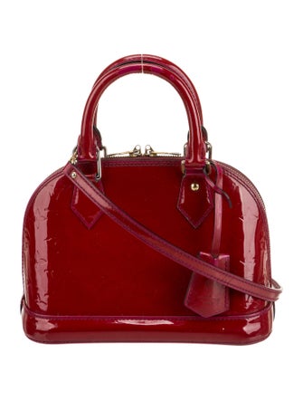 Louis Vuitton Patent Leather Top Handle Bag