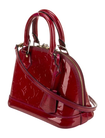 Louis Vuitton Patent Leather Top Handle Bag