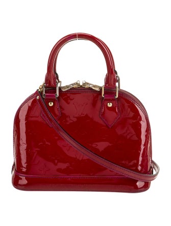 Louis Vuitton Patent Leather Top Handle Bag