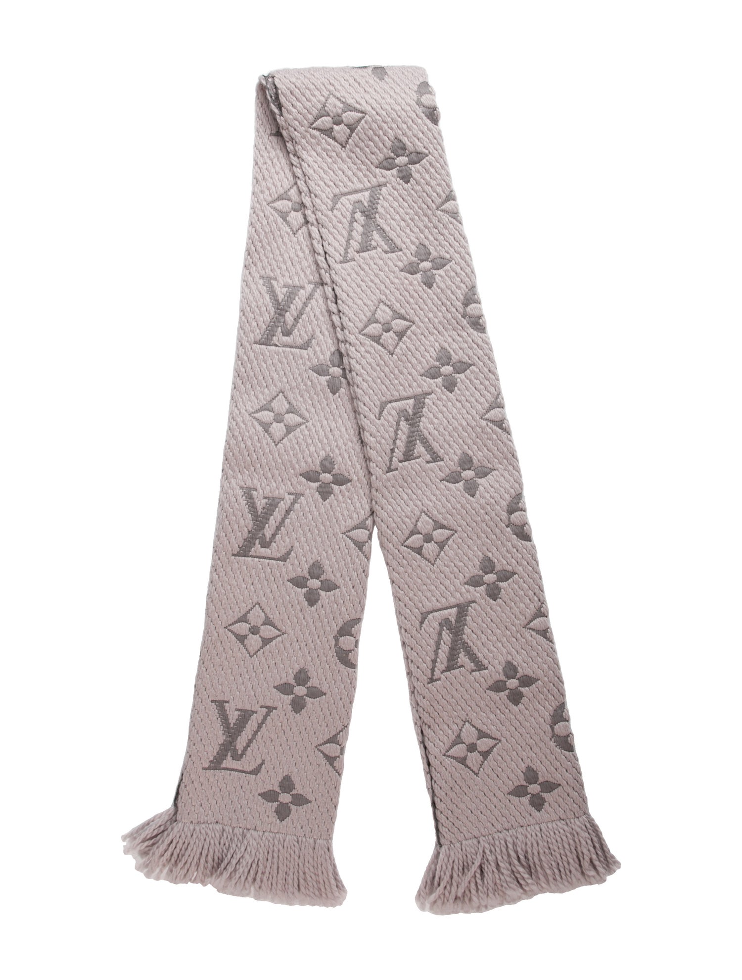 Louis Vuitton Logomania Wool Scarf