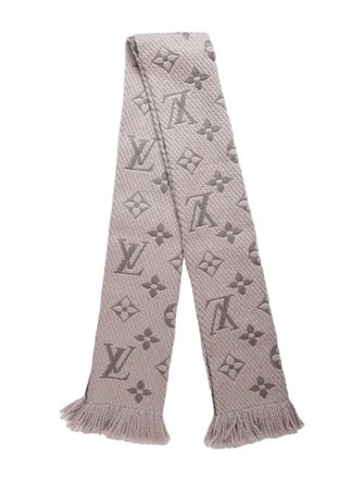 Louis Vuitton Logomania Wool Scarf