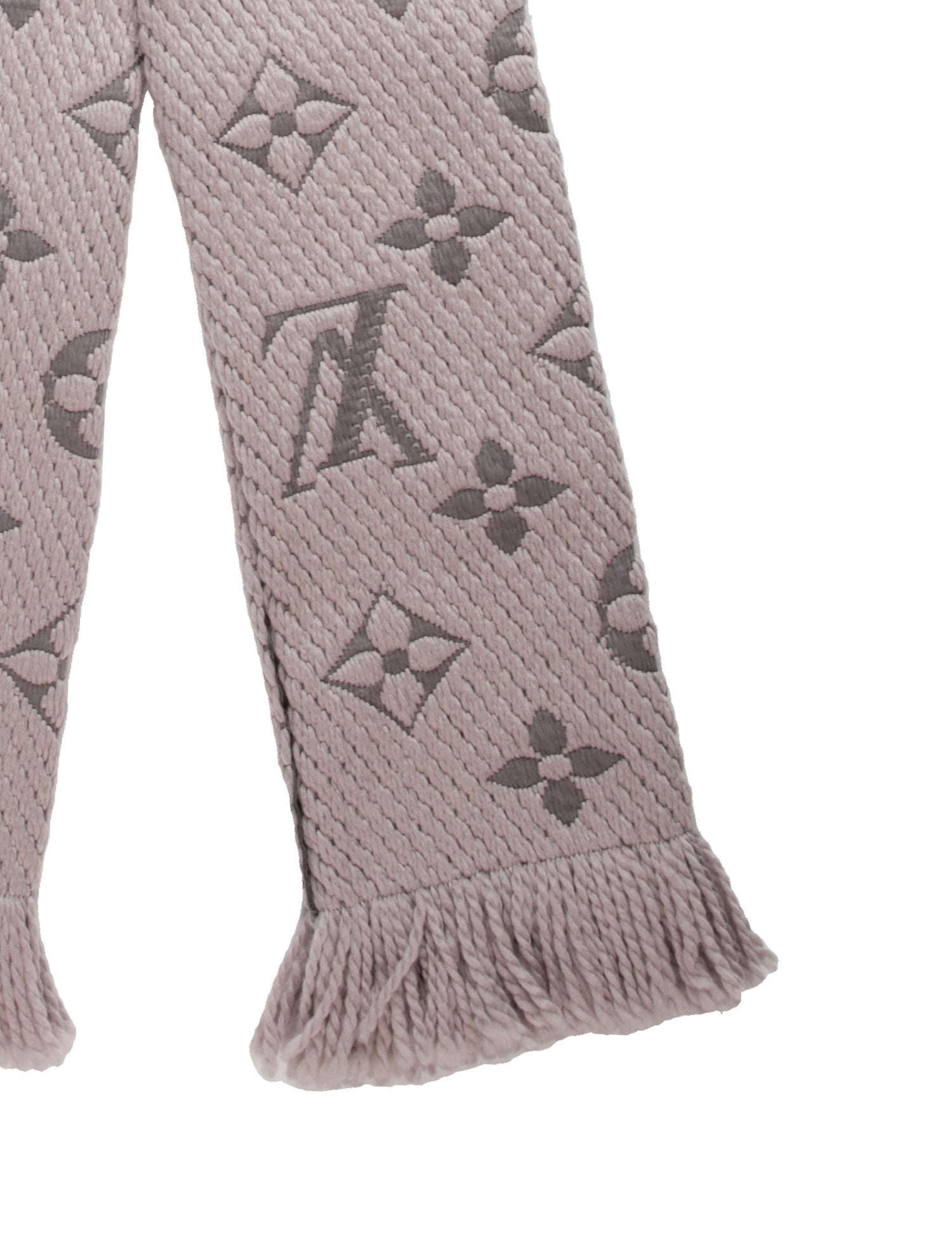 Louis Vuitton Logomania Wool Scarf