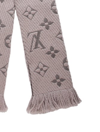 Louis Vuitton Logomania Wool Scarf