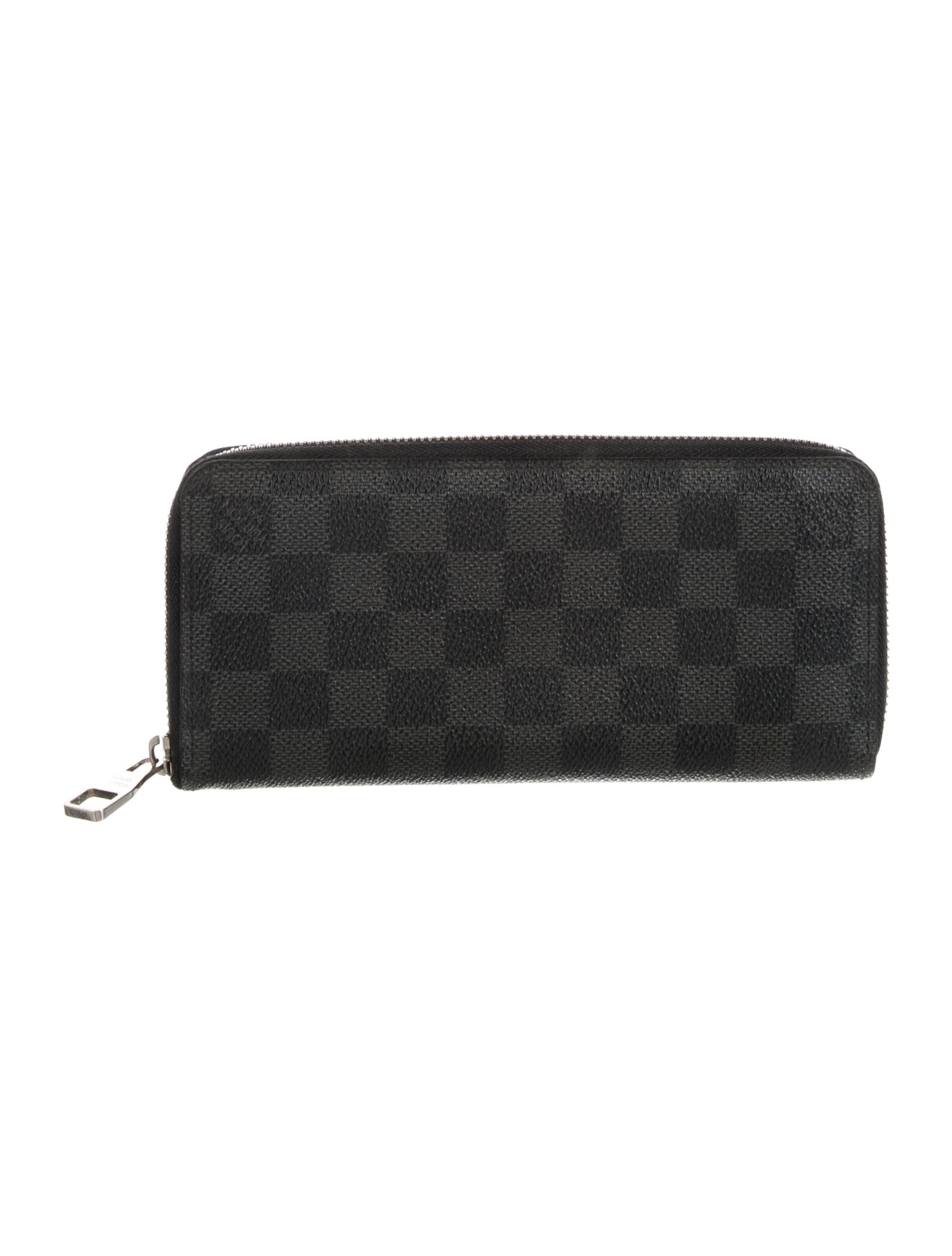 Louis Vuitton Damier Graphite Pattern Coated Canvas Zippy Wallet