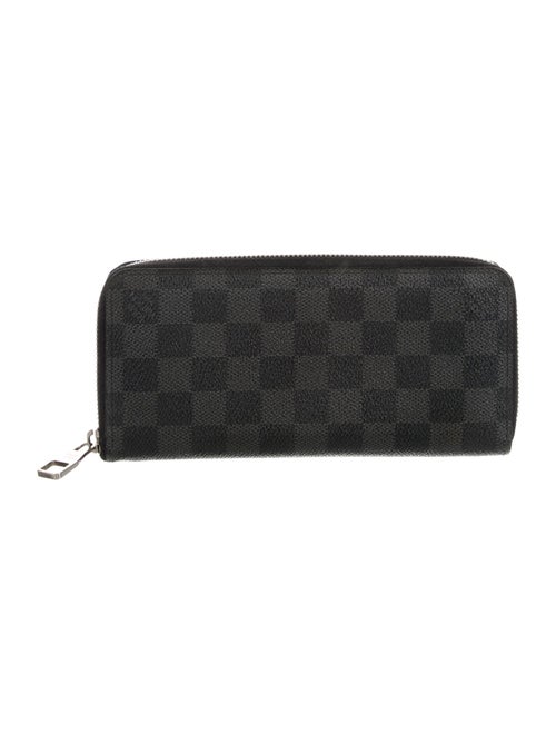 Louis Vuitton Damier Graphite Pattern Coated Canvas Zippy Wallet