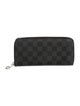 Louis Vuitton Damier Graphite Pattern Coated Canvas Zippy Wallet
