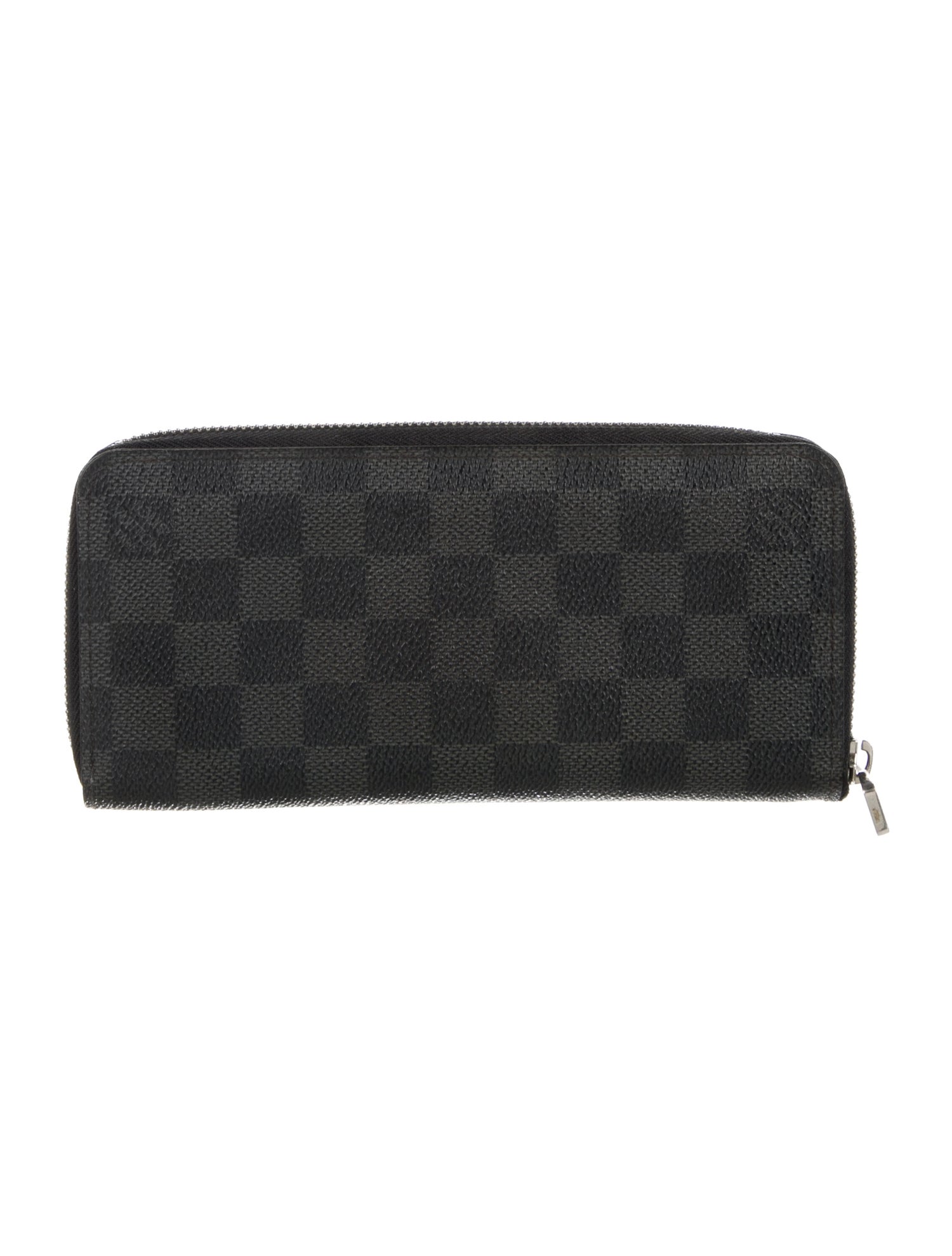 Louis Vuitton Damier Graphite Pattern Coated Canvas Zippy Wallet