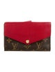 Louis Vuitton Monogram Pattern Coated Canvas Pallas Compact Wallet