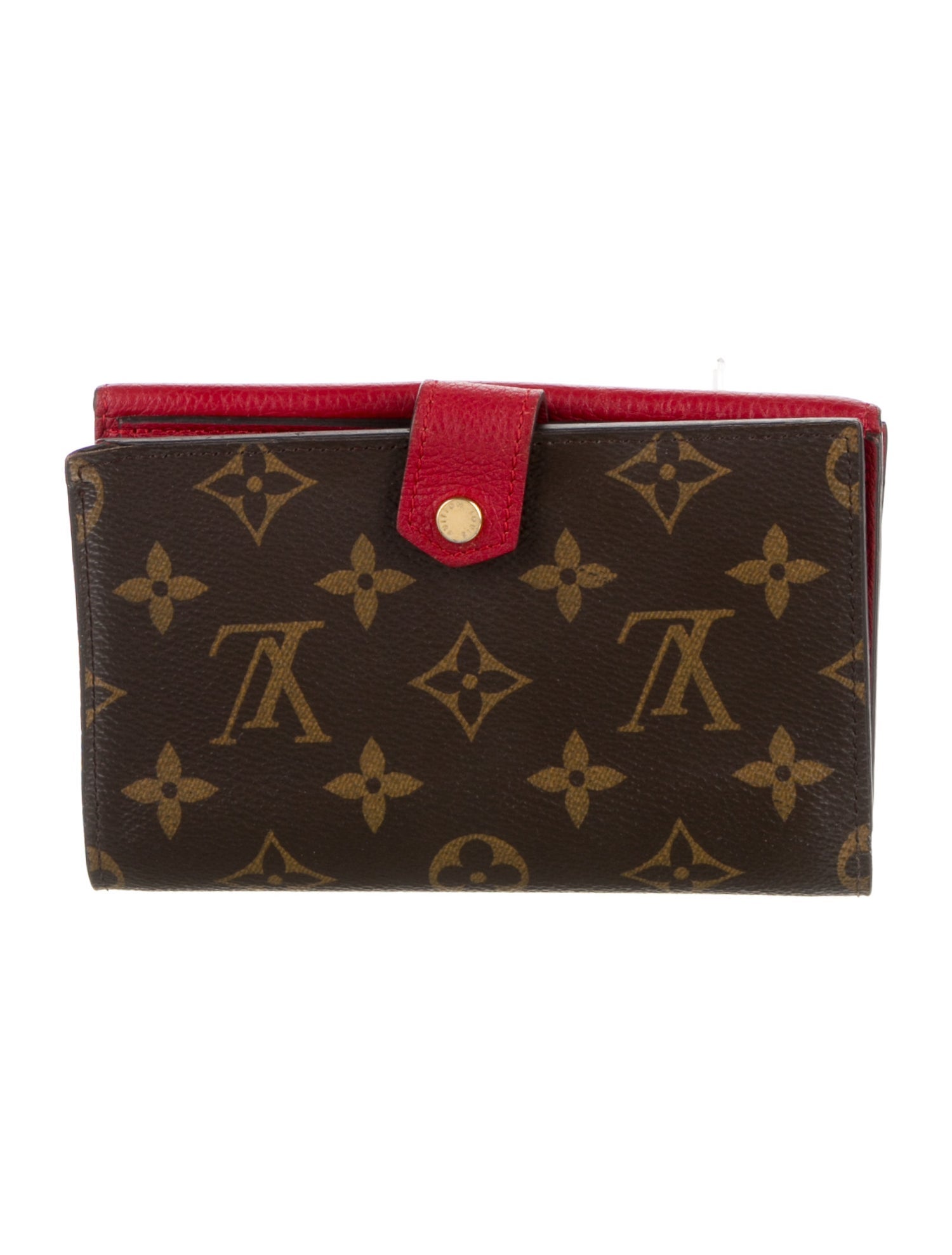 Louis Vuitton Monogram Pattern Coated Canvas Pallas Compact Wallet