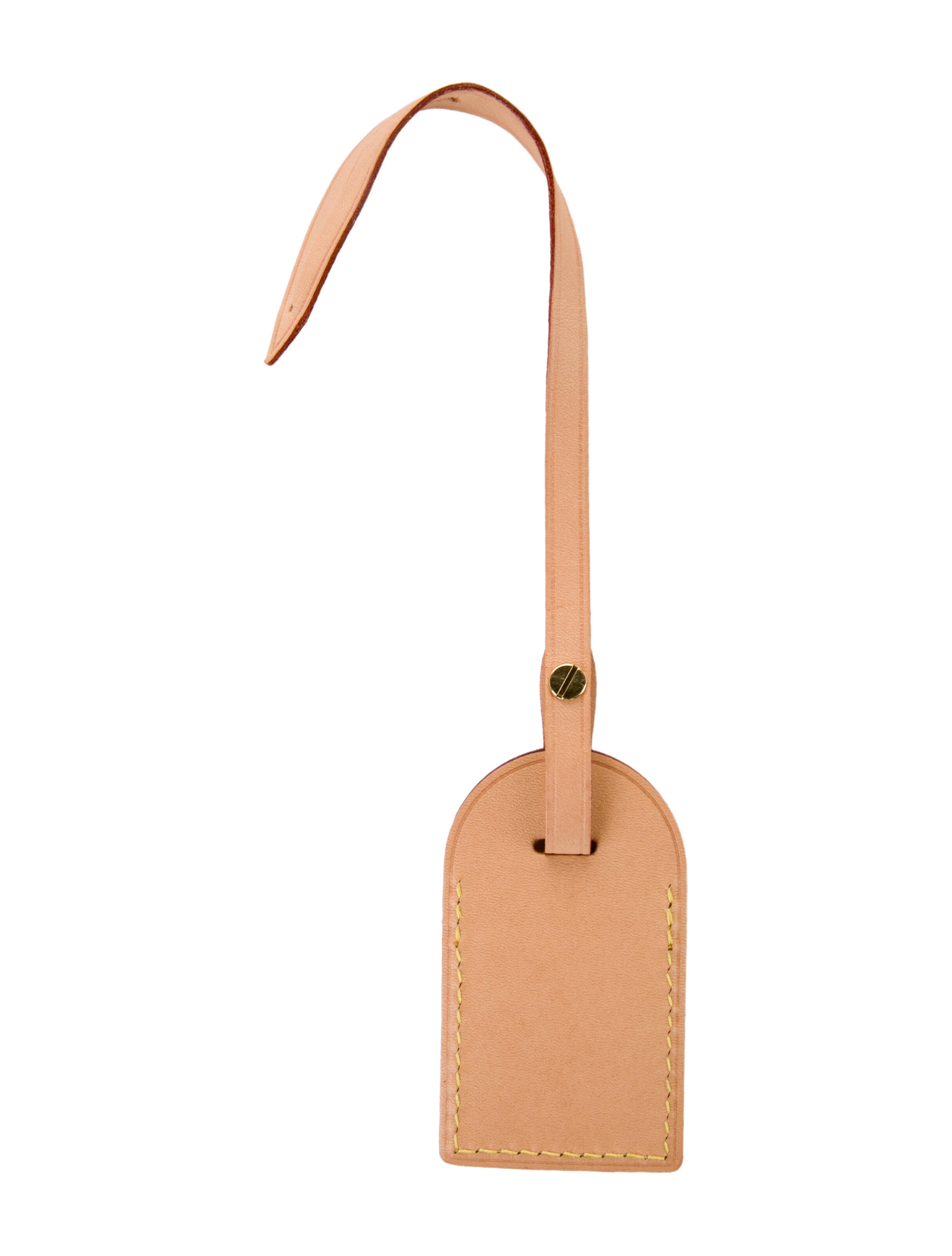 Louis Vuitton Small Vachetta Luggage Tag