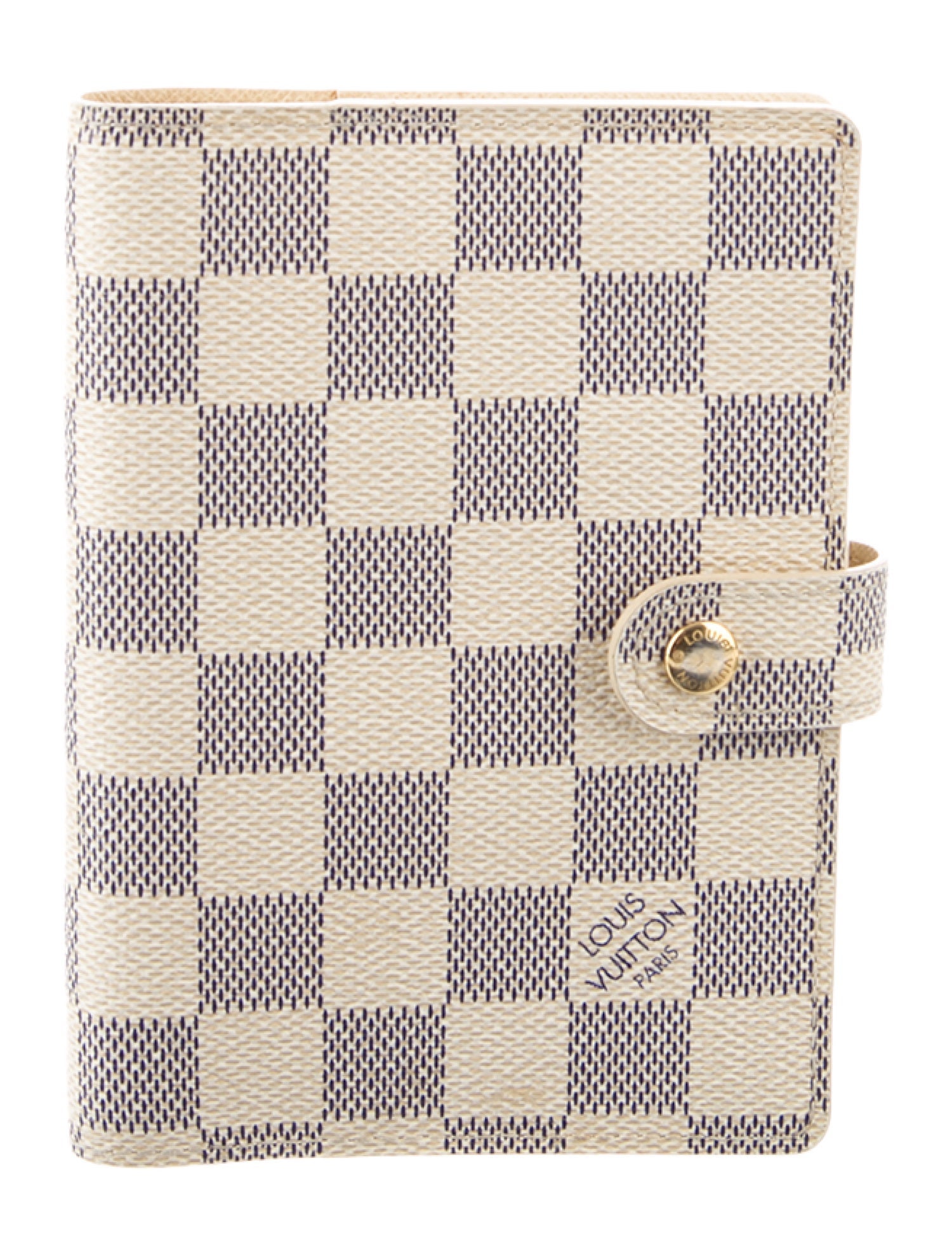 Louis Vuitton Damier Azur Small Ring Agenda Cover