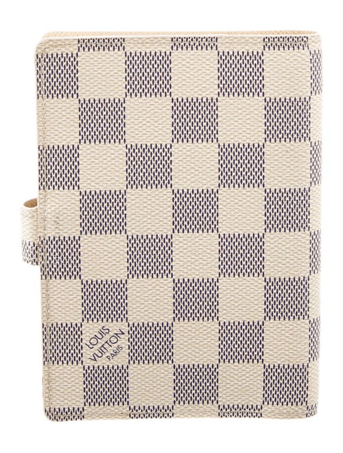 Louis Vuitton Damier Azur Small Ring Agenda Cover