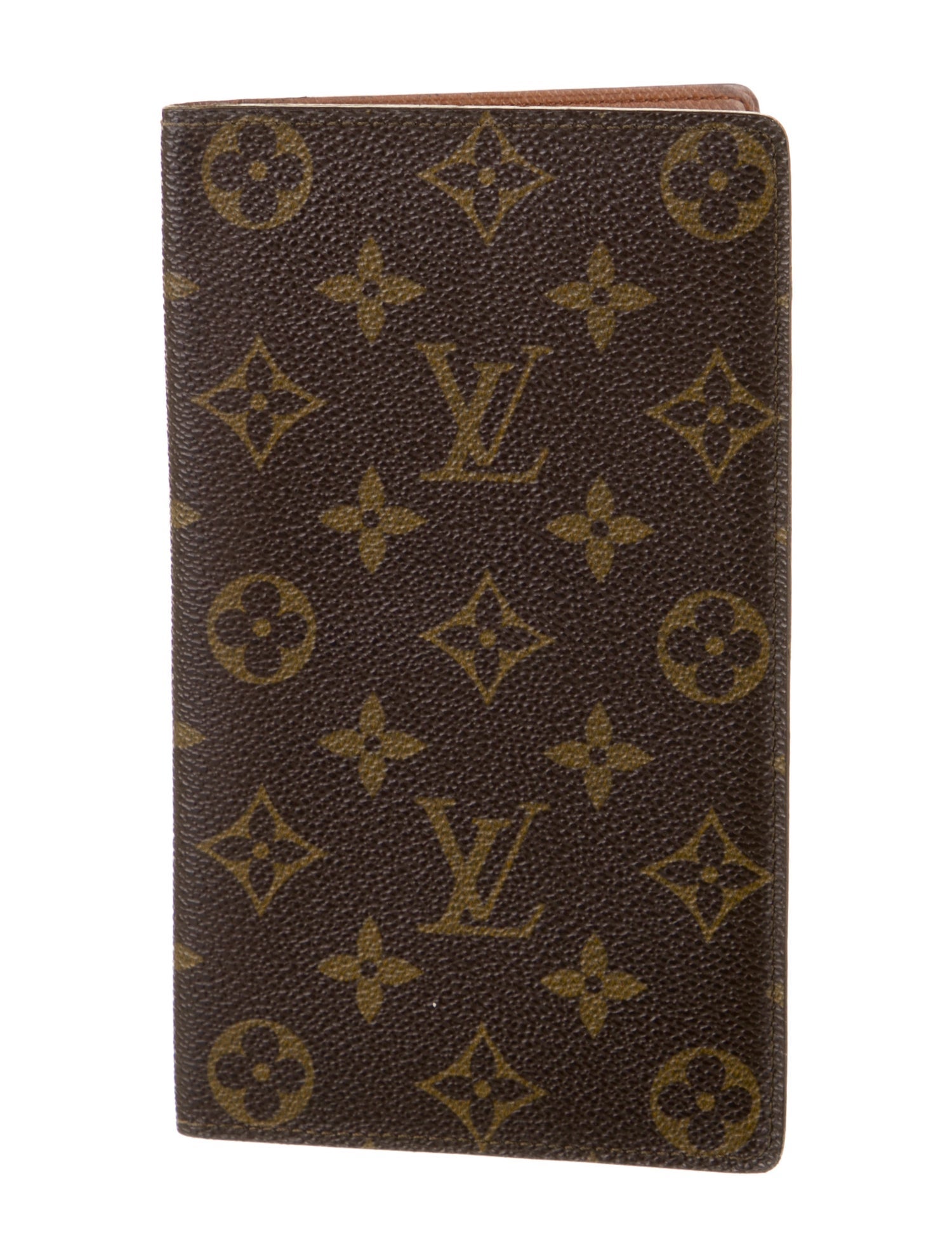 Louis Vuitton LV Monogram Leather Checkbook Holder