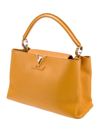 Louis Vuitton Signature Capucines GM