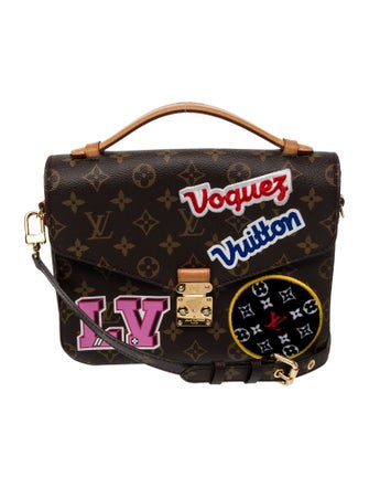 Louis Vuitton LV Monogram Patches Pochette Métis