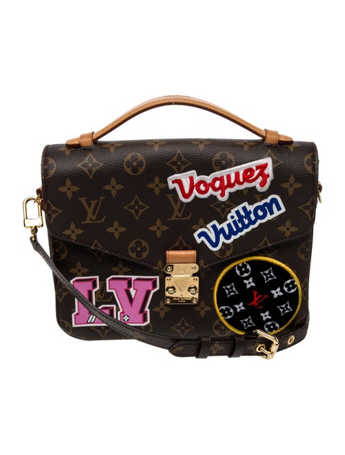 Louis Vuitton LV Monogram Patches Pochette Métis