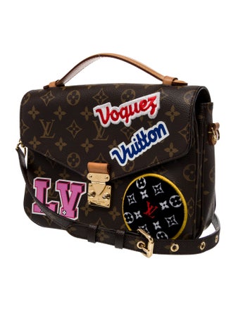Louis Vuitton LV Monogram Patches Pochette Métis