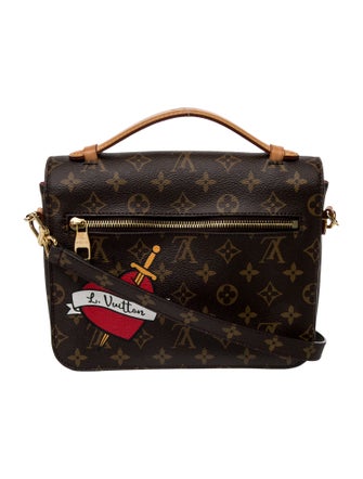 Louis Vuitton LV Monogram Patches Pochette Métis