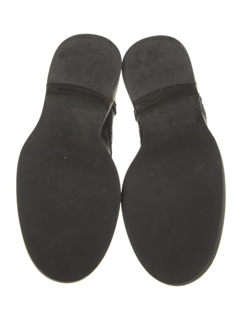 Louis Vuitton LV Monogram Leather Combat Boots