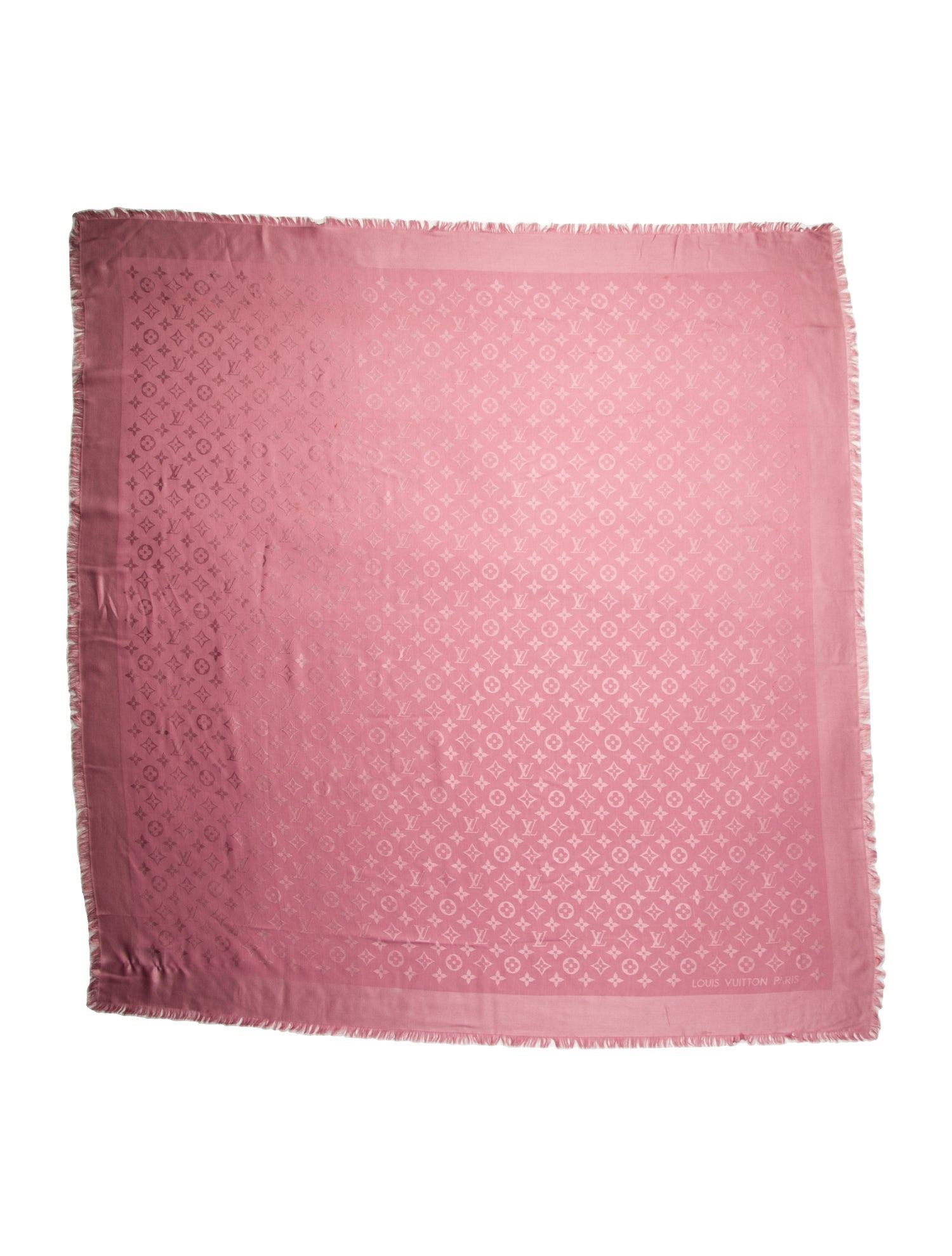 Louis Vuitton Silk LV Monogram Scarf