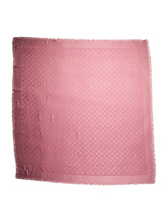 Louis Vuitton Silk LV Monogram Scarf