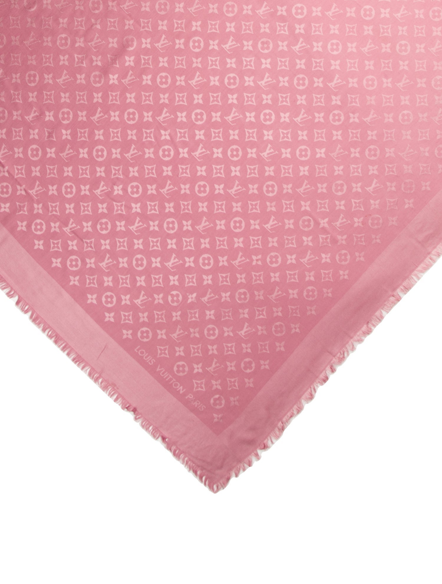 Louis Vuitton Silk LV Monogram Scarf