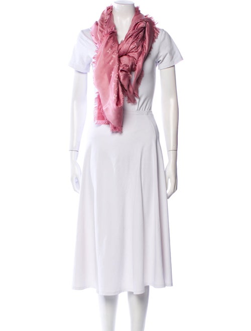 Louis Vuitton Silk LV Monogram Scarf