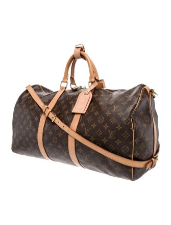 Louis Vuitton LV Monogram Keepall Bandouliere 50