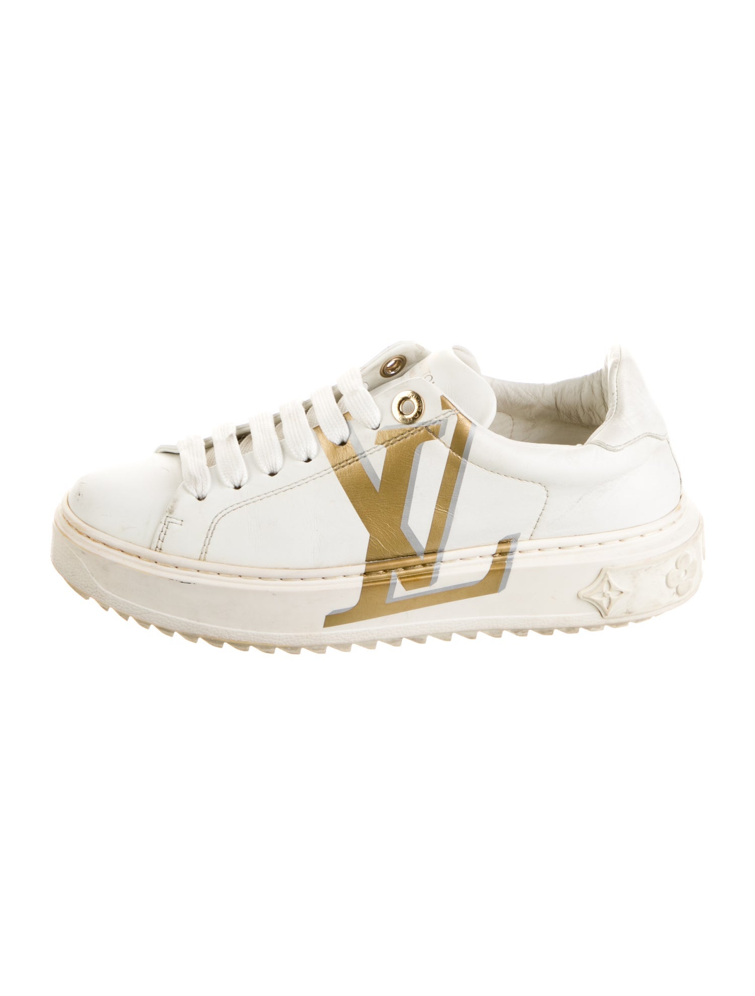 Louis Vuitton LV Monogram Leather Sneakers