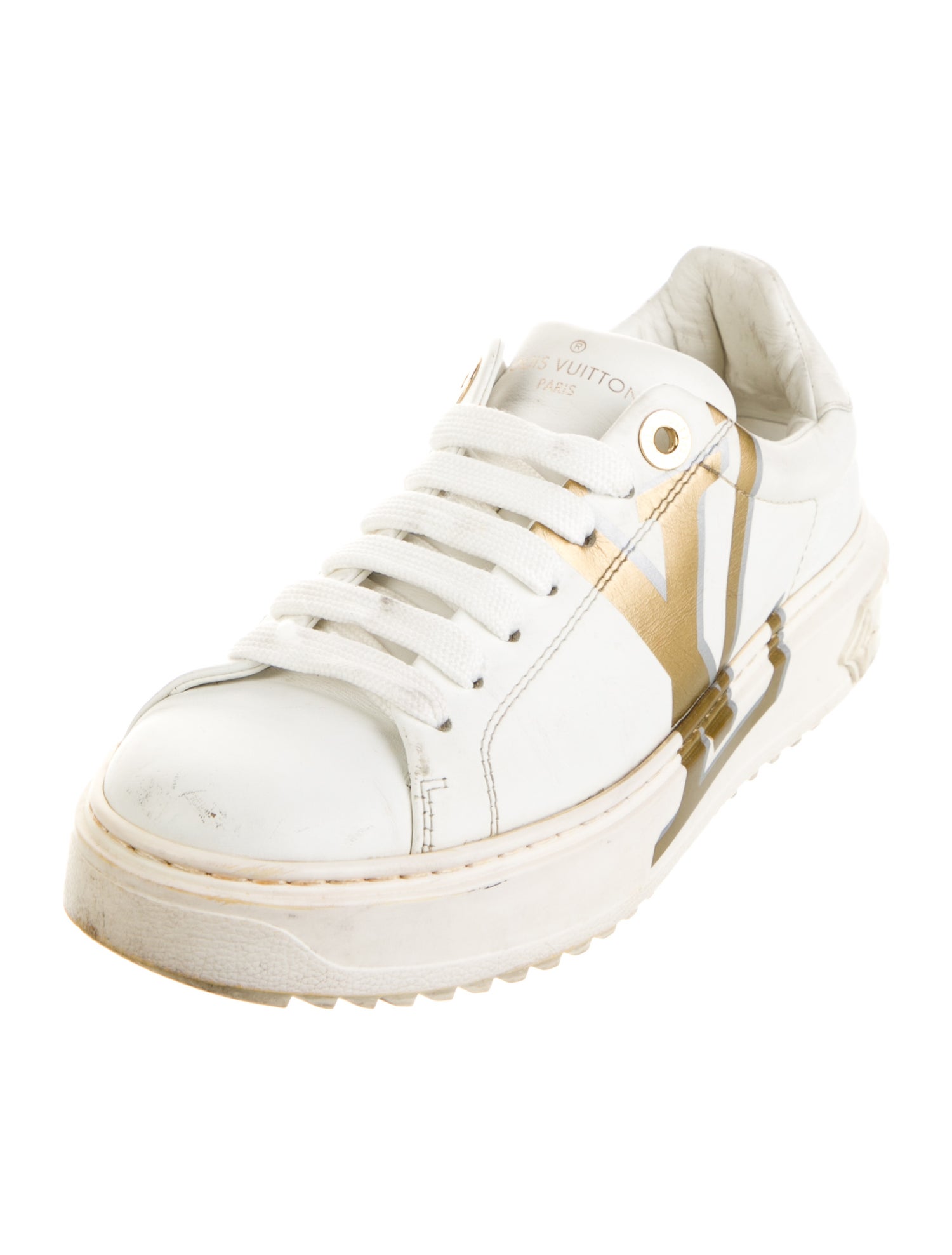 Louis Vuitton LV Monogram Leather Sneakers