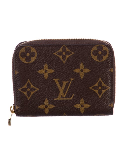Louis Vuitton LV Monogram Coated Canvas Zippy Coin Purse