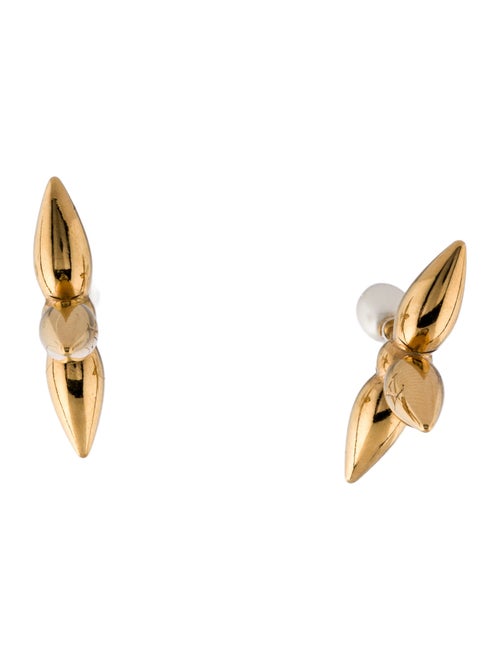 Louis Vuitton Faux Pearl Louisette Earrings