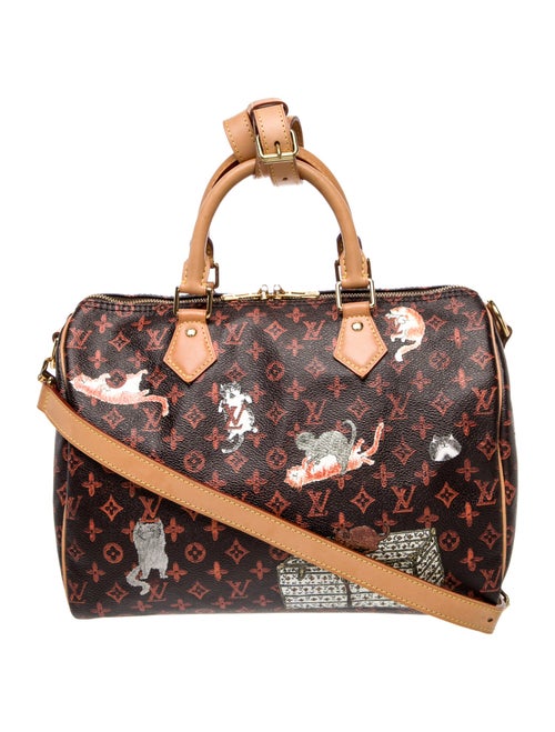 Louis Vuitton Catogram Speedy Bandouliere 30