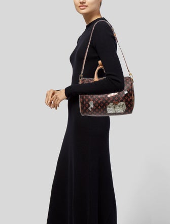 Louis Vuitton Catogram Speedy Bandouliere 30