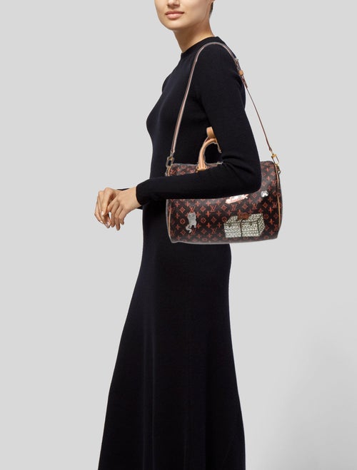 Louis Vuitton Catogram Speedy Bandouliere 30