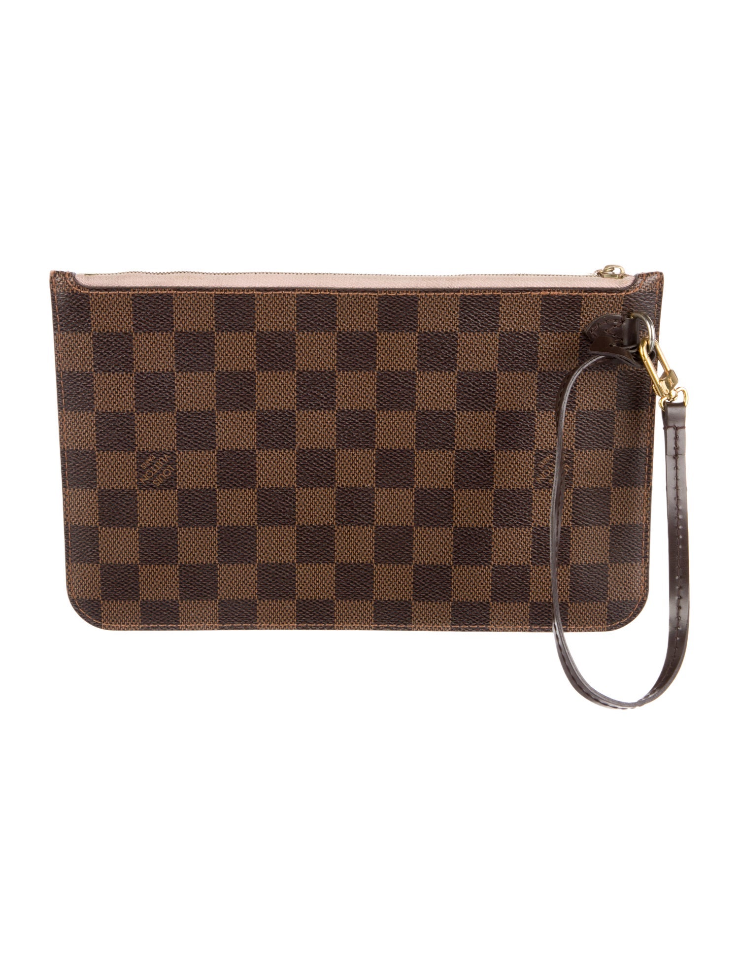 Louis Vuitton Damier Ebene Neverfull Pouch