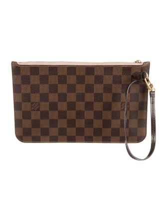 Louis Vuitton Damier Ebene Neverfull Pouch