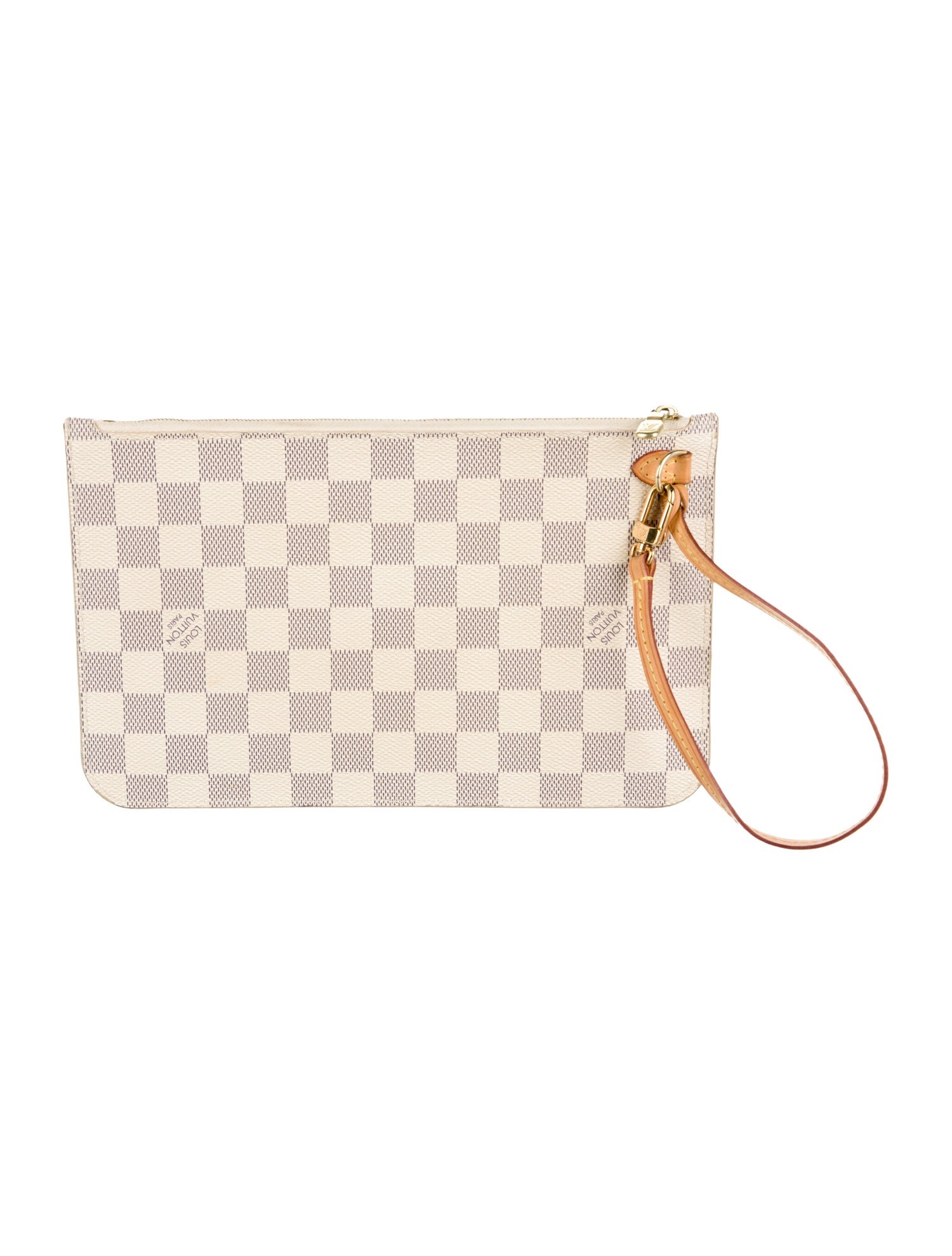 Louis Vuitton Damier Azur Neverfull Pouch