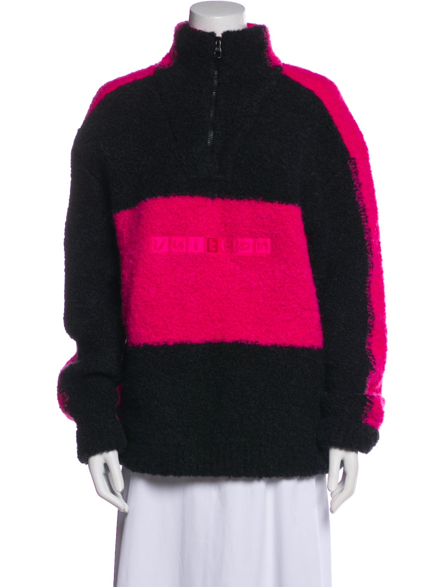 Louis Vuitton 2019 Signature Logo Polo Sweater